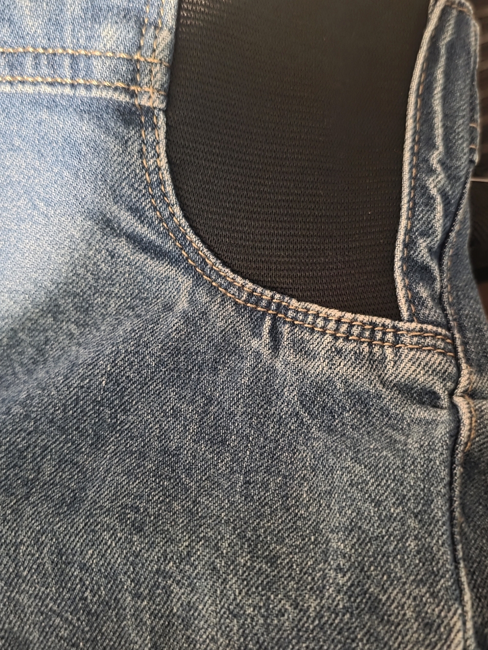Ingrid & Isabel Blue Denim Maternity Overalls - Picture 5 of 5